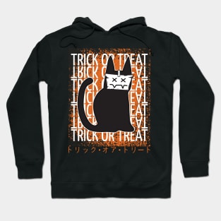 black cat hallowen Hoodie